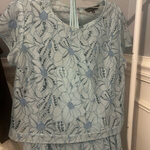 Abbey Glass Lace Top & Maxi Skirt